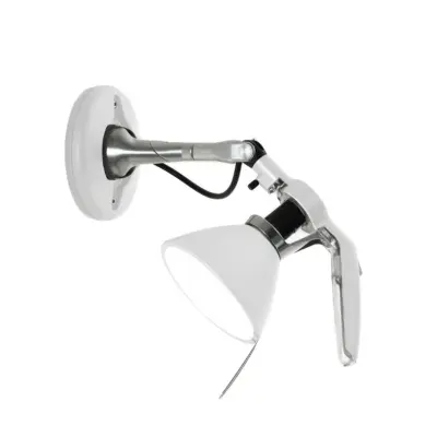 Luceplan - Fortebraccio Vägglampa Vit E14