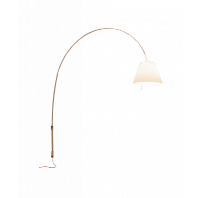 Luceplan - Lady Costanza Vägglampa m/Dimmer Röd/Alu