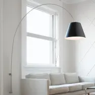 Luceplan - Lady Costanza Vägglampa m/Dimmer Svart/Alu