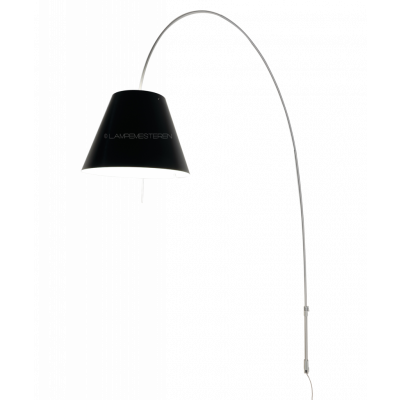 Luceplan - Lady Costanza Vägglampa m/Dimmer Svart/Alu