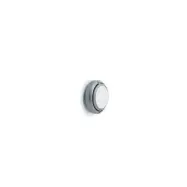 Luceplan - Metropoli 17 Vägglampa/Plafond H8xØ17 Glass Alu