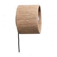 Made By Hand Ro Straight vägglampa Jute