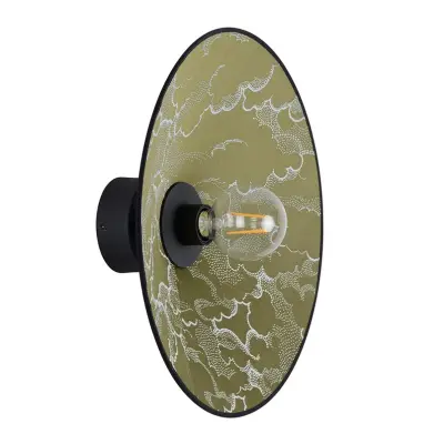 MARKET SET - Gatsby vägglampa kumo khaki Ø 40 cm