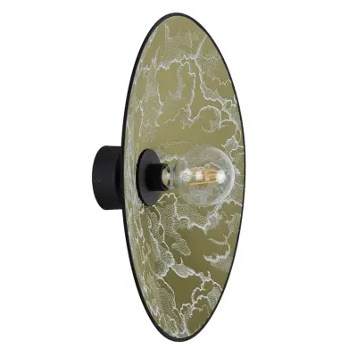 MARKET SET - Gatsby vägglampa kumo khaki Ø 50 cm