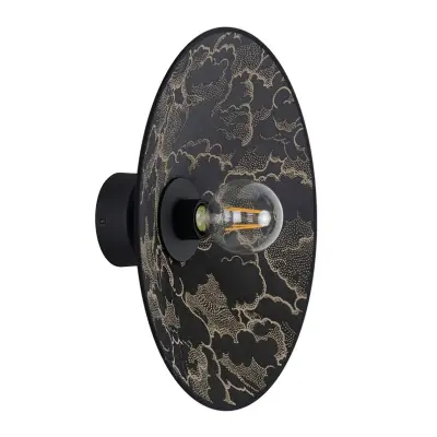 MARKET SET - Gatsby vägglampa kumo svart Ø 40 cm