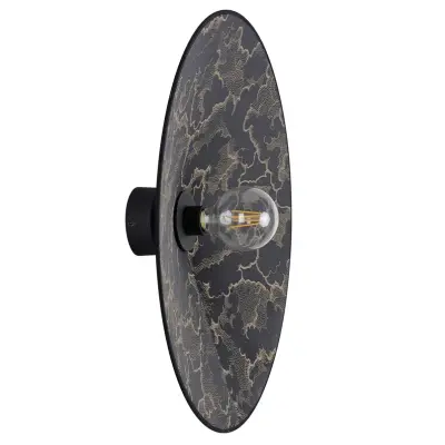 MARKET SET - Gatsby vägglampa kumo svart Ø 60 cm