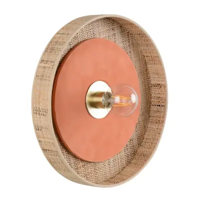 MARKET SET - Portinatx vägglampa terrakotta, Ø40cm