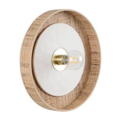 MARKET SET - Portinatx vägglampa vit, Ø40cm