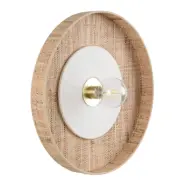 MARKET SET - Portinatx vägglampa vit, Ø50cm