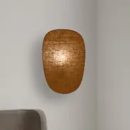 MARKET SET - Screen 70's vägglampa Höjd 40 cm curry Textil