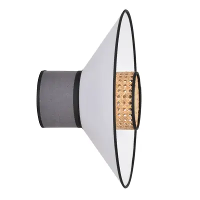 MARKET SET - Singapour vägglampa, antracit/vit