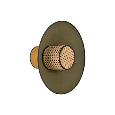 MARKET SET - Singapour vägglampa, khaki/curry