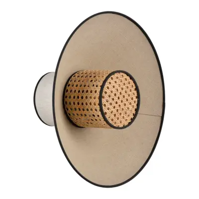 MARKET SET - Singapour vägglampa, nude