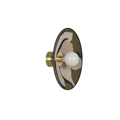 MARKET SET - Sonia Laudet vägglampa Ø 40 cm khaki