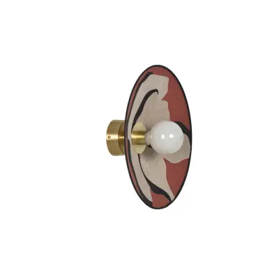 MARKET SET - Sonia Laudet vägglampa Ø 40 cm massala