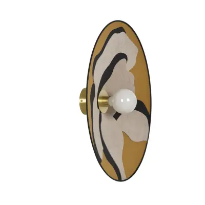 MARKET SET - Sonia Laudet vägglampa Ø 60 cm curry