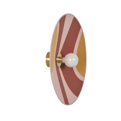 MARKET SET - Sonia Laudet vägglampa Ø 60 cm rosa