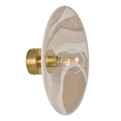 MARKET SET - Sonia Laudet vägglampa Ø40cm malakit sand