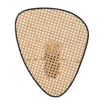 MARKET SET - Vägglampa Screen, 42 cm hög, natur, rotting