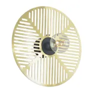 MARKET SET - Waterlily vägglampa mässing