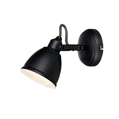 Markslöjd - Fjällbacka Vägglampa Black Matt