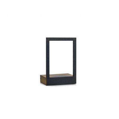 Markslöjd - Pablo LED-vägglampa, svart, stickkontakt, strömbrytare