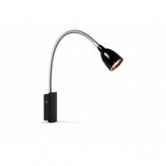 Markslöjd - Tulip LED Vägglampa Black