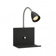 Markslöjd - Logi Vägglampa Svart