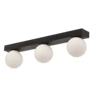 Markslöjd - Mini 3 Vägglampa IP44 Svart/Vit