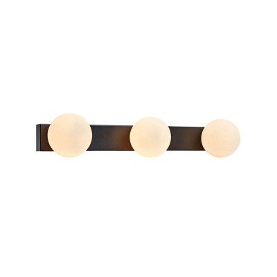 Markslöjd - Mini 3 Vägglampa IP44 Svart/Vit