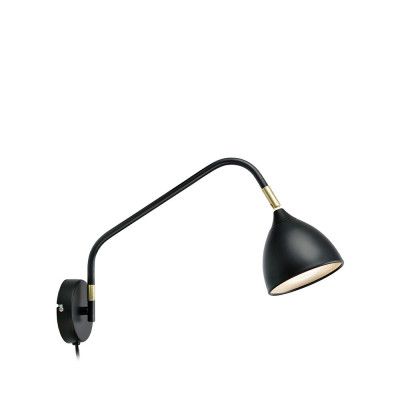 Markslöjd - Valencia Vägglampa Svart/Mässing