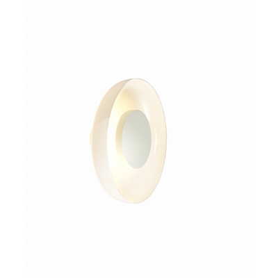 MARSET - Aura Plus vägglampa On/Off Opal