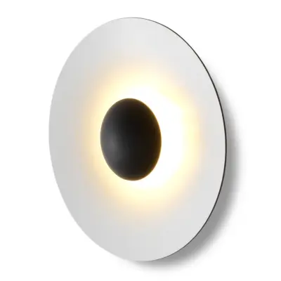 MARSET - Ginger 32 C Vägglampa Wenge-White