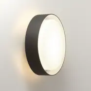 MARSET - Plaff-On Vägglampa/Plafond Ø33 IP54 Black