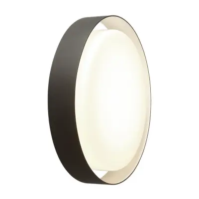 MARSET - Plaff-On Vägglampa/Plafond Ø50 IP54 Black -