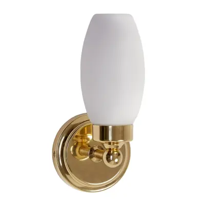 Marstrand vägglampa, mässing