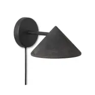 MATER - Terra Vägglampa Coffee Waste Black