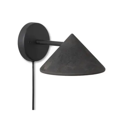 MATER - Terra Vägglampa Coffee Waste Black