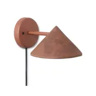 MATER - Terra Vägglampa Coffee Waste Rost Red