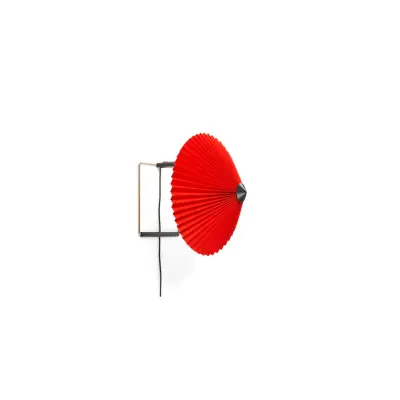 Matin Wall Lamp, 300, Bright red
