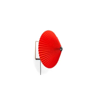 Matin Wall Lamp, 380, Bright red