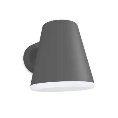 Belid Mist outdoor vägglampa grafite struktur