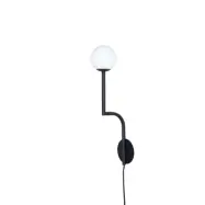 Mobil 46 Cable vägglampa Black, opal