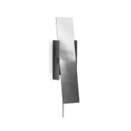 Moebe - Pivoting Vägglampa Stainless Steel