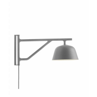 Muuto - Ambit Vägglampa Grey