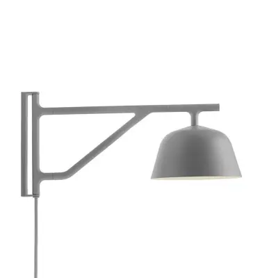 Muuto - Ambit Vägglampa Grey