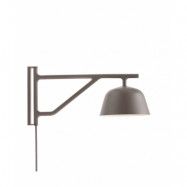 Muuto - Ambit Vägglampa Taupe