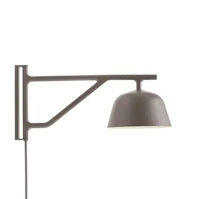 Muuto - Ambit Vägglampa Taupe