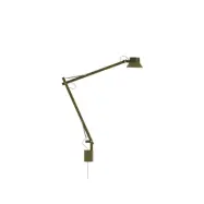 Muuto - Dedicate Vägglampa L2 Brown Green