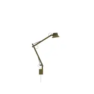 Muuto - Dedicate Vägglampa S2 Brown Green